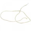 Floristik24 Džiuto virvelė balta, pasidaryk pats, natūralūs dekoratyviniai verpalai, dekoratyvinis virvelė Ø2mm L200m