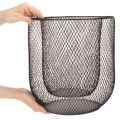 Juodo metalo vielinis krepšelis žvakidėms, Ø28,5/18 cm, 2 vnt. rinkinys | Floristik24.lt