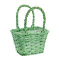 Floristik24 Sodinimo krepšelis žalias 20,5cm x 13cm H13cm