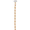 Dovanų juostelė, dvispalvė virvelė, 3 mm, 20 m | Floristik24.lt