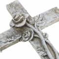 Floristik24 Kapo puošybos kryžius 7,5cm x 11cm 4vnt