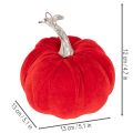 Audinio moliūgas kaip stalo puošmena, rudens dekoracija, 13 cm, 3 vnt. | Floristik24.lt