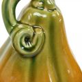 Floristik24 Dekoratyvinis moliūgas keramikinis oranžinis, žalias asorti H7,5 / 10 / 11cm 3vnt