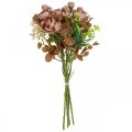Floristik24 Dirbtinių gėlių deko puokštė ranunculus dirbtinė rožinė 32cm