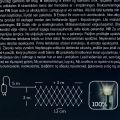 LED šviesos tinklas 384 šiltai baltas 3m x 3m, skirtas naudoti lauke | Floristik24.lt