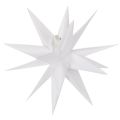 Floristik24 Dekoratyvinė LED žvaigždė, šiltai balta, lauko, su laikmačiu, 40 cm