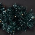 Kalėdinė girlianda su blizgučiais ir 60 LED lempučių bei laikmačiu, lauko sąlygoms, 3 m | Floristik24.lt