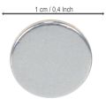Apvalus magnetinis diskas žvakidėms ir metaliniams padėklams, 1 cm, 20 vnt. | Floristik24.lt