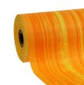 Floristik24 Rankogalių popierius 25cm 100m geltona/oranžinė