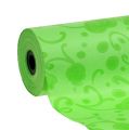 Floristik24 Rankogalių popierius žalias su raštu 25cm 100m