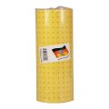 Floristik24 Rankogalių popierinis minkštas popierius geltoni taškeliai 25cm 100m