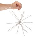 Dekoratyvinis „Polar Star“ LED šviestuvas, šiltai baltas, su laikmačiu, skirtas lauko sąlygoms, 29 cm | Floristik24.lt