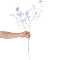 Dirbtinai žydinti šakelė su vaivorykštiniais žiedais, 80 cm | Floristik24.lt