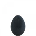 Velykų kiaušinių dekoravimas kiaušinio juodo plastiko flokuotas 20cm