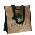 Floristik24 Pirkinių krepšys su rankenomis Natūralus plastikas 40 × 20 × 40 cm