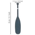 Miniatiūrinė irklo dekoracija jūriniam dekoravimui, 8 cm, 18 dalių | Floristik24.lt