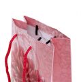 Floristik24 Popierinis maišelis dahlia 12cm x 19cm rožinis