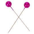 Pearl Head Pins Pink Ø10mm 60mm | Floristik24.lt