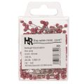 Raudoni dekoratyviniai smeigtukai su perlų galvutėmis floristams, Ø4mm, 40mm, 150 vnt. | Floristik24.lt