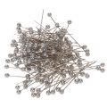 Floristik24 Perlinių galvučių floristikos ir dekoravimo smeigtukai, sidabriniai, Ø4 mm, 40 mm, 150 vnt.