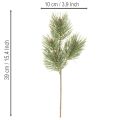 Dirbtinių pušies šakų dekoratyvinis ryšulėlis kompozicijoms 39cm 6vnt. | Floristik24.lt