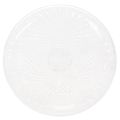 Floristik24 Dekoratyvinis permatomas apvalus dubuo su kojele, 32 cm