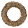 Floristik24 Vynmedžių vainikas, neapdorotas, apvalus, natūralus vainikas rankdarbiams, 45 cm