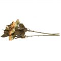 Floristik24 Deco rožių puokštė dirbtinių gėlių rožių puokštė geltona 45cm 3vnt