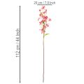 Dirbtinai žydinčios Oncidium orchidėjos šakelės dekoracija 112 cm 3 vnt. | Floristik24.lt