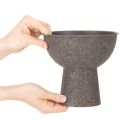 Apvalus augalų dubuo su pagrindu, 18 cm | Floristik24.lt