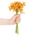 Dirbtinės oranžinės kūdikio kvėpavimo šakelės gėlių kompozicijoms 30 cm 10 vnt. | Floristik24.lt