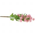 Floristik24 Sniego gniūžtės šakelė rožinė 42cm