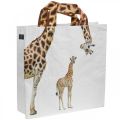 Floristik24 Pirkinių krepšys, pirkinių krepšys B39,5 cm krepšys žirafa