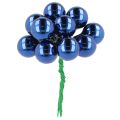 Floristik24 Mini kalėdiniai žaisliukai ant vielos, veidrodinės uogos, 20 mm, 140 vnt.