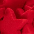 Maža dekoratyvinė žvaigždė, pūkuota, išsklaidyta dekoracija, 5 cm, 40 vnt. | Floristik24.lt