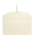 Floristik24 Pillar žvakės kremas Advento žvakės žvakės 200/50mm 24vnt