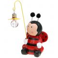 Floristik24 Dekoratyvinės figūrėlės ladybug su šviesa H20cm