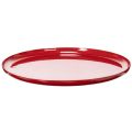 Floristik24 Dekoratyvinis padėklas, raudonas, minimalistinio dizaino, 27 cm