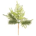 Floristik24 Dirbtinė eglės šaka šventinei dekoracijai, 22 cm, 2 vnt.