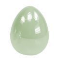Floristik24 Stalo puošmena kiaušinis pastelinės žalios spalvos 15cm