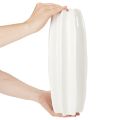 Briaunota vaza, moderni keraminė vaza džiovintoms gėlėms, 40 cm | Floristik24.lt