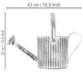 Vintažinis vazonas Ø17cm, dekoratyvinė laistytuvė, metalinis vazonas „shabby chic“ | Floristik24.lt