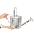 Vintažinis vazonas Ø17cm, dekoratyvinė laistytuvė, metalinis vazonas „shabby chic“ | Floristik24.lt