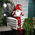 Floristik24 Kalėdų Senelio krašto taburetė dekoratyvinė figūrėlė Kalėdinė 28×22×88cm