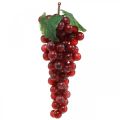Floristik24 Dekoratyvinės vynuogės raudonos Dirbtinės vynuogės dekoratyvinis vaisius 22cm