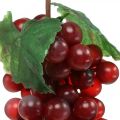 Floristik24 Dekoratyvinės vynuogės raudonos Dirbtinės vynuogės dekoratyvinis vaisius 22cm