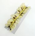 Floristik24 Dekoratyvinis drugelis ant vielos geltonas 8cm 12vnt