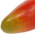 Floristik24 Dirbtinis mango raudonas, geltonas 15cm