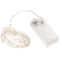 Floristik24 LED girlianda vidaus naudojimui, maitinama baterijomis, šiltai balta, 30 LED, 3 m, 6 vnt.