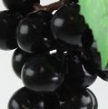 Floristik24 Dirbtinės mini vynuogės juodos 9cm